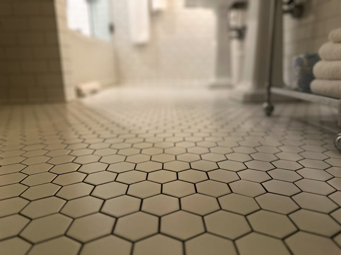 Honeycomb Bathroom Tile